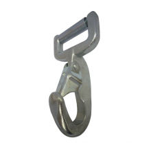 3034 Unique Galvanized Steel Strap Bar webbing Snap Rectangular Eye Hook